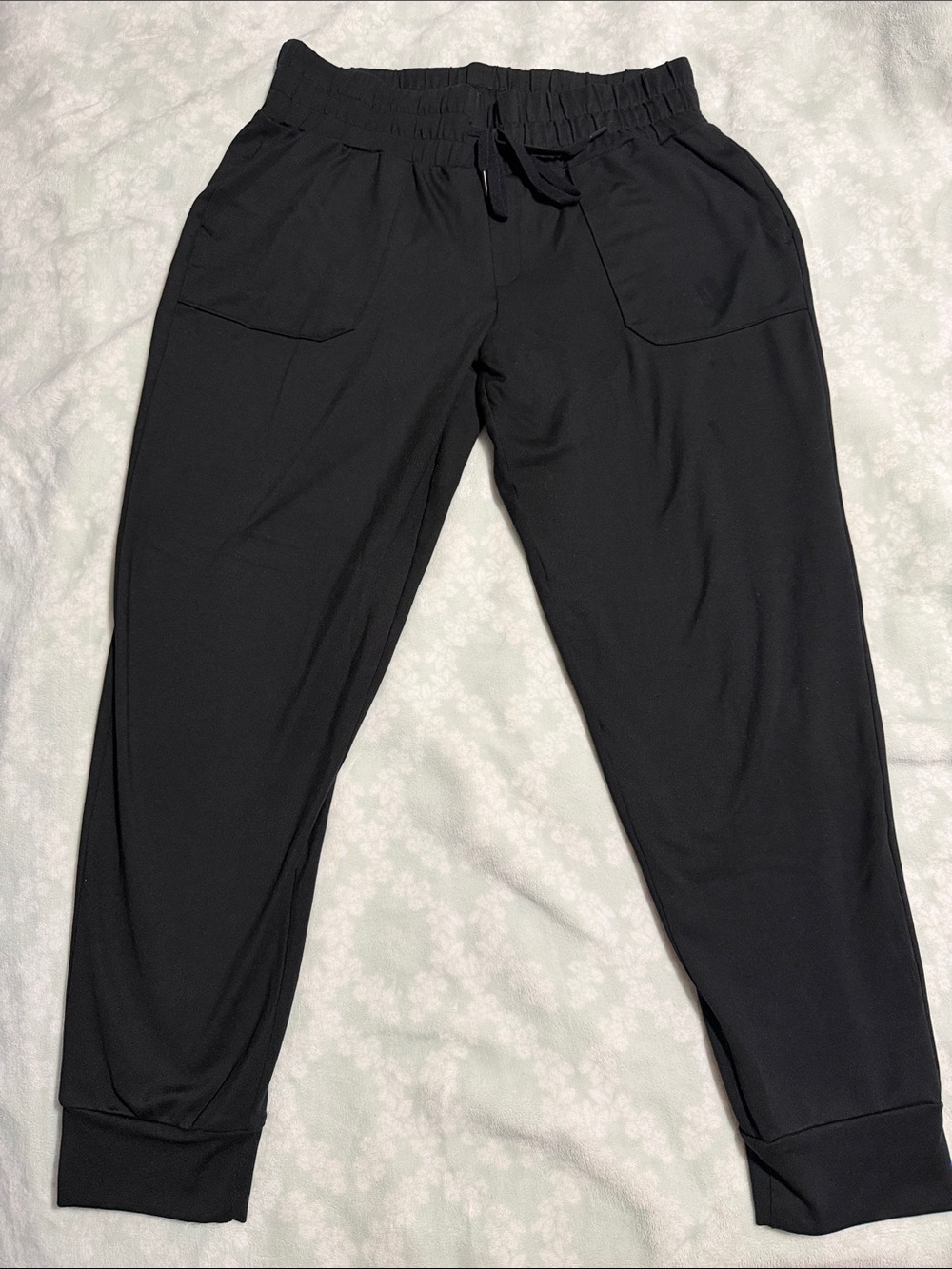 Mondetta Black Women's Drawstring Jogger Pants